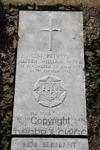 Boulogne Eastern Cemetery - Aland, Alfred William