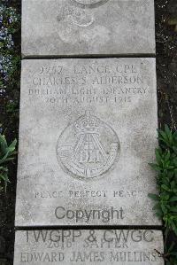 Boulogne Eastern Cemetery - Alderson, Charles Seyburn