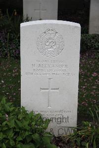 Boulogne Eastern Cemetery - Alexander, Norman