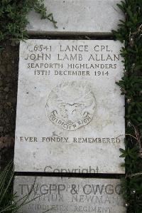 Boulogne Eastern Cemetery - Allan, John Lamb