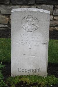 Boulogne Eastern Cemetery - Allder, Wilfred