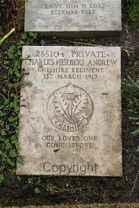 Boulogne Eastern Cemetery - Andrew, Charles Herbert