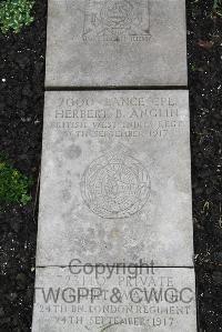 Boulogne Eastern Cemetery - Anglin, Herbert