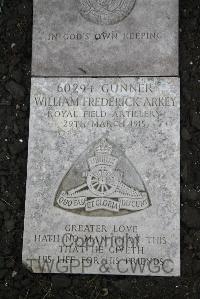 Boulogne Eastern Cemetery - Arkey, William Fredrick