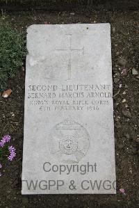 Boulogne Eastern Cemetery - Arnold, Bernard Marcus