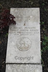 Boulogne Eastern Cemetery - Ashley, Phillip Joseph