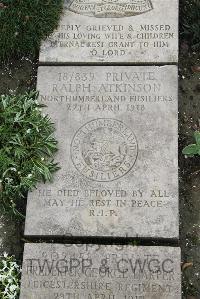 Boulogne Eastern Cemetery - Atkinson, Ralph