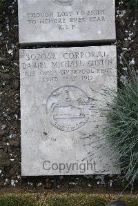 Boulogne Eastern Cemetery - Austin, Daniel Michael