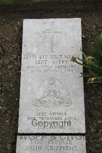 Boulogne Eastern Cemetery - Avery, Bert