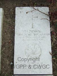 Boulogne Eastern Cemetery - Buchanan, John James