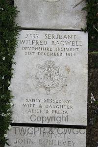 Boulogne Eastern Cemetery - Bagwell, Wilfred