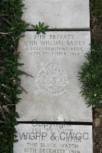 Boulogne Eastern Cemetery - Bailey, John William