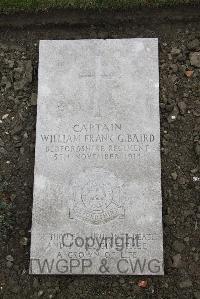 Boulogne Eastern Cemetery - Baird, William Frank Gardiner