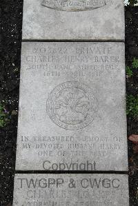 Boulogne Eastern Cemetery - Baker, Charles Henry