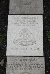 Boulogne Eastern Cemetery - Baker, George