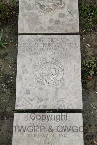 Boulogne Eastern Cemetery - Bannister, Cecil Arthur