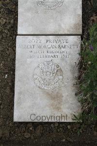 Boulogne Eastern Cemetery - Barnett, Albert Morgan