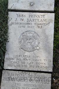 Boulogne Eastern Cemetery - Bartram, James William