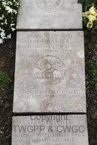 Boulogne Eastern Cemetery - Baxter, Fred