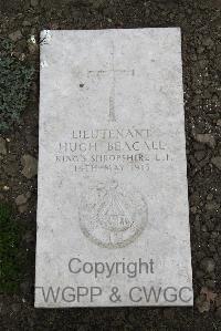 Boulogne Eastern Cemetery - Beacall, Hugh