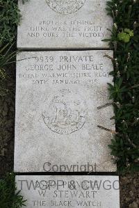 Boulogne Eastern Cemetery - Beale, George John