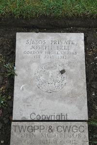 Boulogne Eastern Cemetery - Bell, Joseph