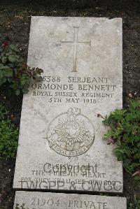 Boulogne Eastern Cemetery - Bennett, Ormonde