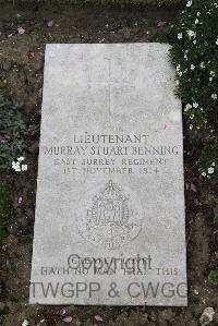 Boulogne Eastern Cemetery - Benning, Murray Stuart