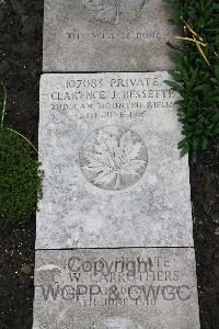 Boulogne Eastern Cemetery - Bessette, Clarence Joseph