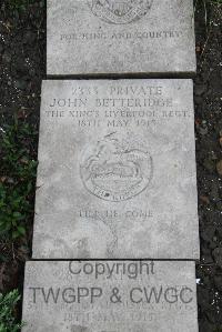 Boulogne Eastern Cemetery - Betteridge, John