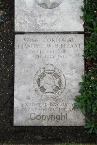 Boulogne Eastern Cemetery - Bezant, Francis Edwin William Henry