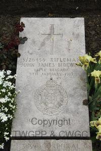 Boulogne Eastern Cemetery - Bidewell, John James