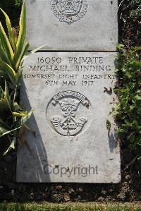 Boulogne Eastern Cemetery - Binding, Michael