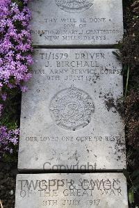 Boulogne Eastern Cemetery - Birchall, Joseph