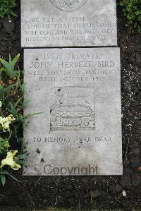 Boulogne Eastern Cemetery - Bird, John Herbert