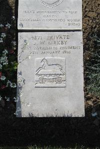 Boulogne Eastern Cemetery - Birkby, J W