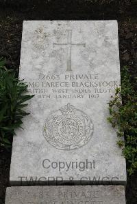 Boulogne Eastern Cemetery - Blackstock, A. McLarece