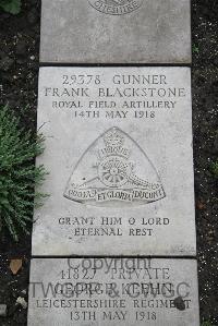 Boulogne Eastern Cemetery - Blackstone, Frank