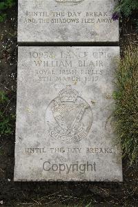 Boulogne Eastern Cemetery - Blair, William