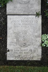 Boulogne Eastern Cemetery - Bonnetto, John