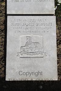 Boulogne Eastern Cemetery - Bontoft, John James