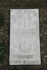 Boulogne Eastern Cemetery - Bookless, James Donald