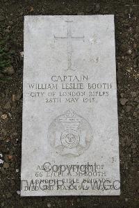 Boulogne Eastern Cemetery - Booth, William Leslie