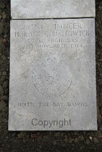 Boulogne Eastern Cemetery - Borthwick, Horace Charles