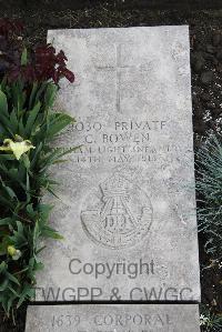 Boulogne Eastern Cemetery - Bowen, Charles