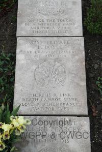 Boulogne Eastern Cemetery - Boyle, Patrick