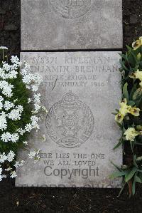 Boulogne Eastern Cemetery - Brennan, Benjamin