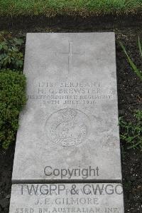 Boulogne Eastern Cemetery - Brewster, Herbert George