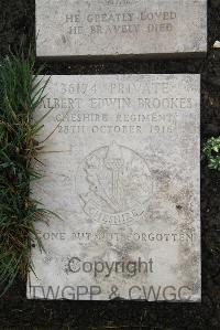 Boulogne Eastern Cemetery - Brookes, Albert Edwin