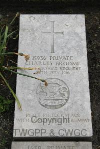 Boulogne Eastern Cemetery - Broome, Charles